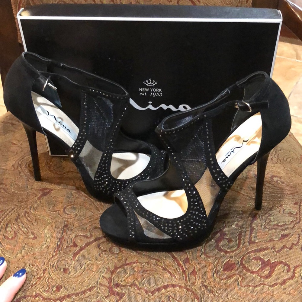 Nina black heels